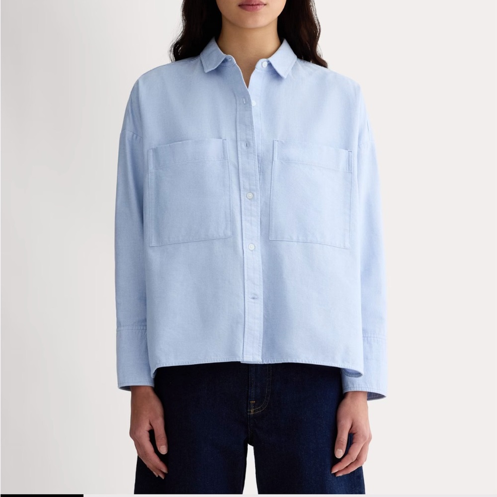 Everlane Sky Blue Cotton Shirt